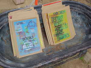 Alabama Book Festival Ok... is my last photo of Kennedys letterpress work. At least until next year.